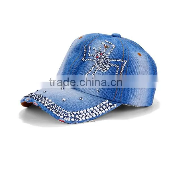 Fashion Design Cheap Denim Baseball Caps