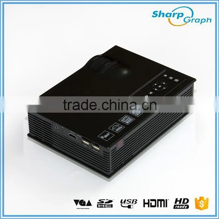 2016 UNIC Office Equipment Mini Full HD 1080p LED Portable UC40+ Home Theater Video Proyector