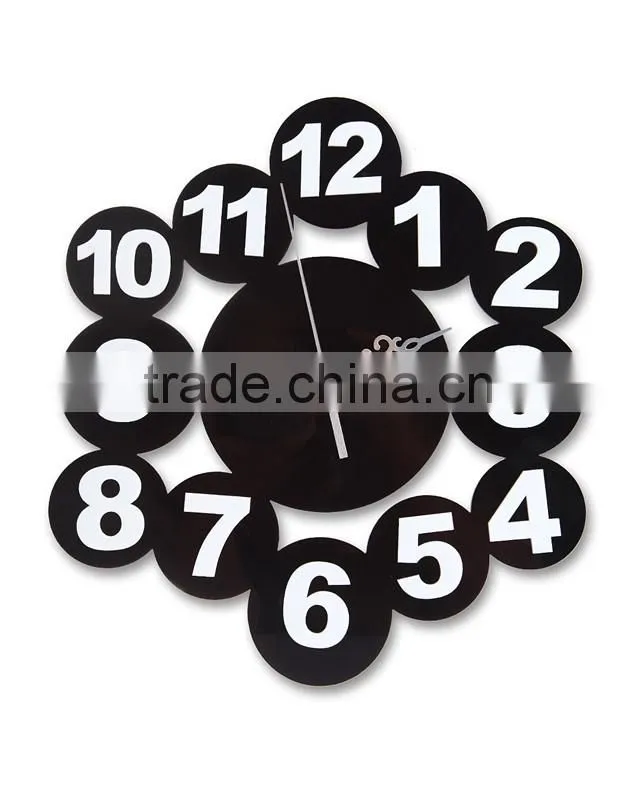 hot sale custom decorative acrylic wall clock