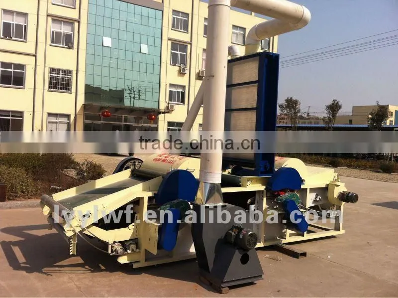 waste fiber opening machine for nonwovens