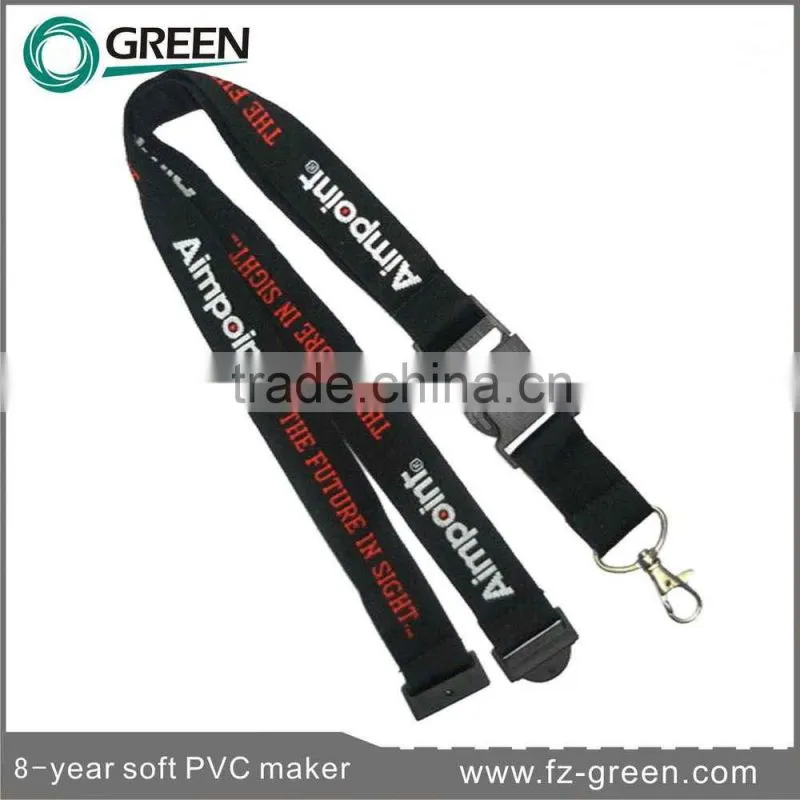 heat transfer newest fashion elastic lanyard