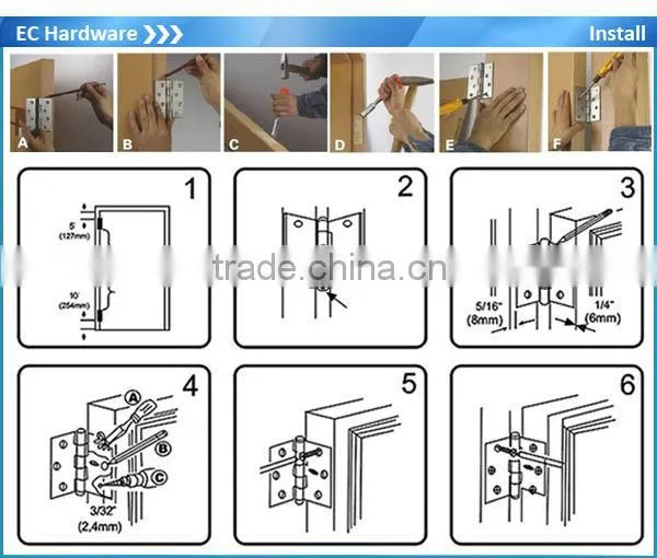 EC Hardware container door hinge
