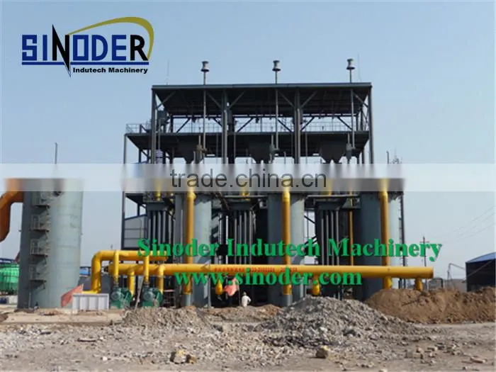 Coal gasification machine used in coal-fired, fuel boilers, kiln, metallurgy which need heat source equipment.