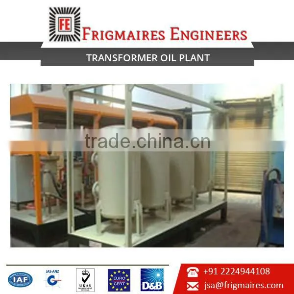 Quick and Effective Transformer Oil Plant at Factory Price