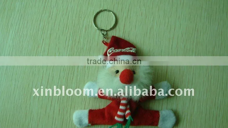 santa claus plush magnet