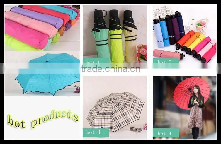 Manual open pongee material lover two person umbrella