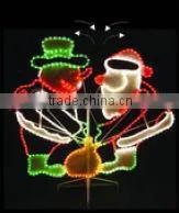 charming outdoor 3D LED christmas motif light