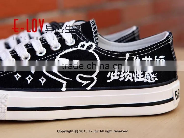NO.D062HHot sales high quality casual style canvas shoes