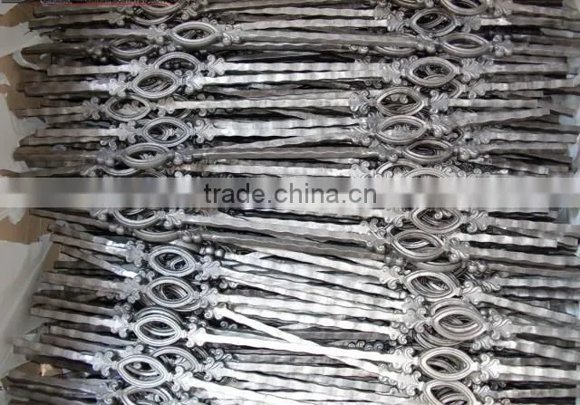 iron main gate decorative wrought iron picket steel bar fence railing