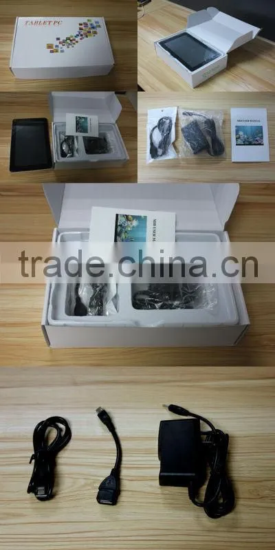 Hot Selling 2013 New Best Cheap Tablet Pc Software Download Android 4.2 With Allwinner A13 -1.5GHZ(Cortex A8) With GPU Mali-400