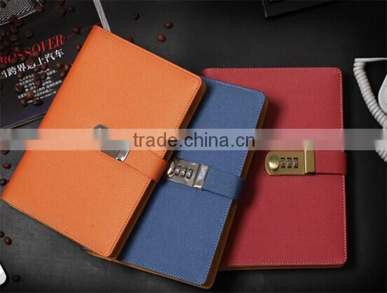 New Durable handcover best price colorful spiral notebook with color pages