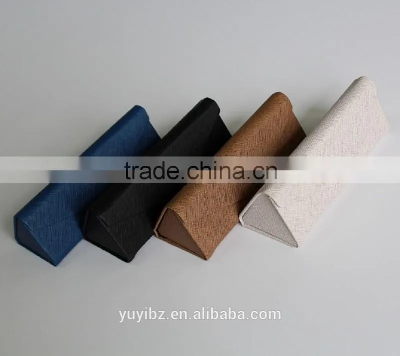factory triangle sunglasses case folding wholesale eyeglasses cases