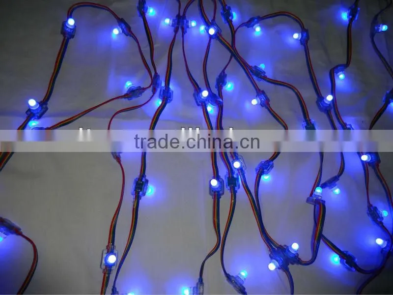 DC12V RGB dump node;100pcs a string;injection type;IP66