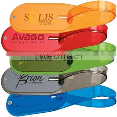 Metallic Luggage Tag