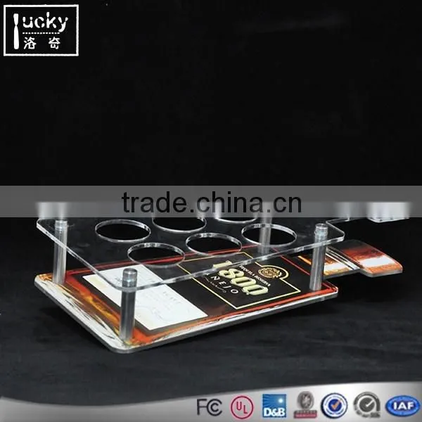 Acrylic oval ice tub wine Acrylic ice bucket for wine beer