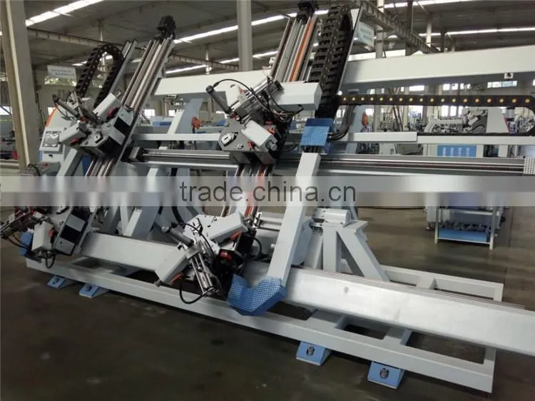 cnc four mitre corner crimping machine aluminum window corner crimping machine
