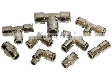 Male Straight MPC Metal Pneumatic Fittings
