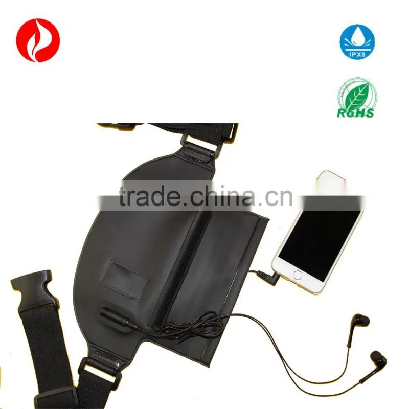 High quality eco-friendly new product on market running waist belt mobile phone pvc waterproof waist bag