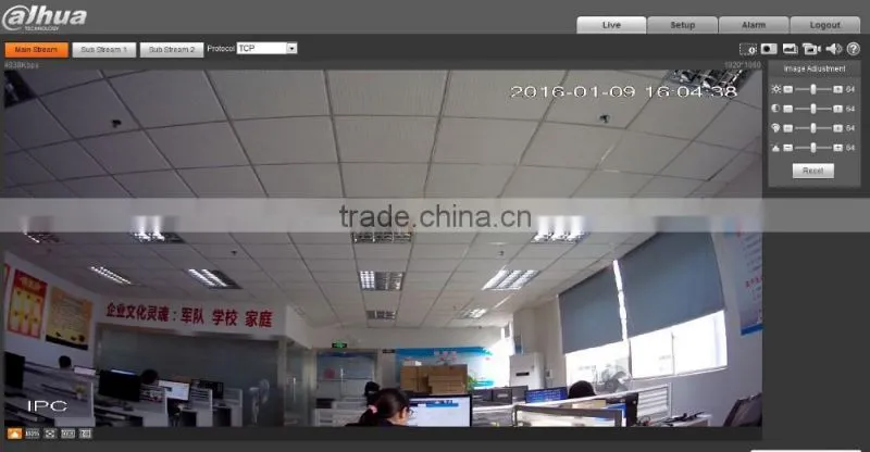 cctv camera night vision 3 Megapixel Full HD Vandal-Proof Network Mini Dome Dahua IPC-HDB4300C-M Camera Built in MIC