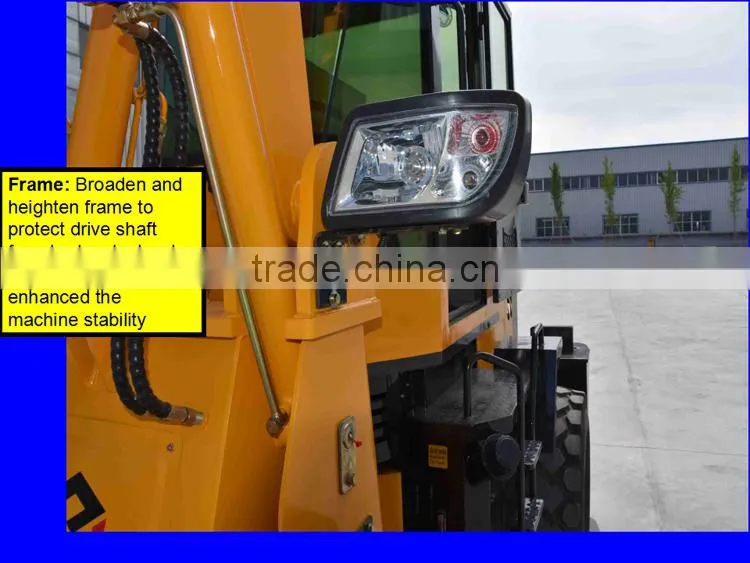 ZL20 high quality 1.5 ton mini wheel loader with lasted price list