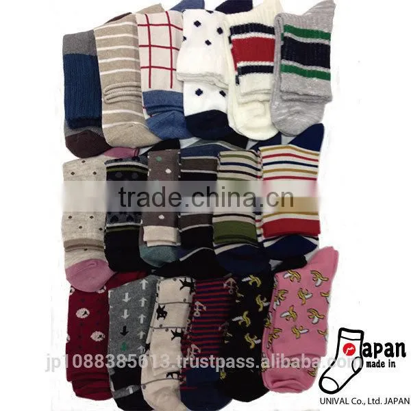 Fashionable and Durable compression socks made in Japan
