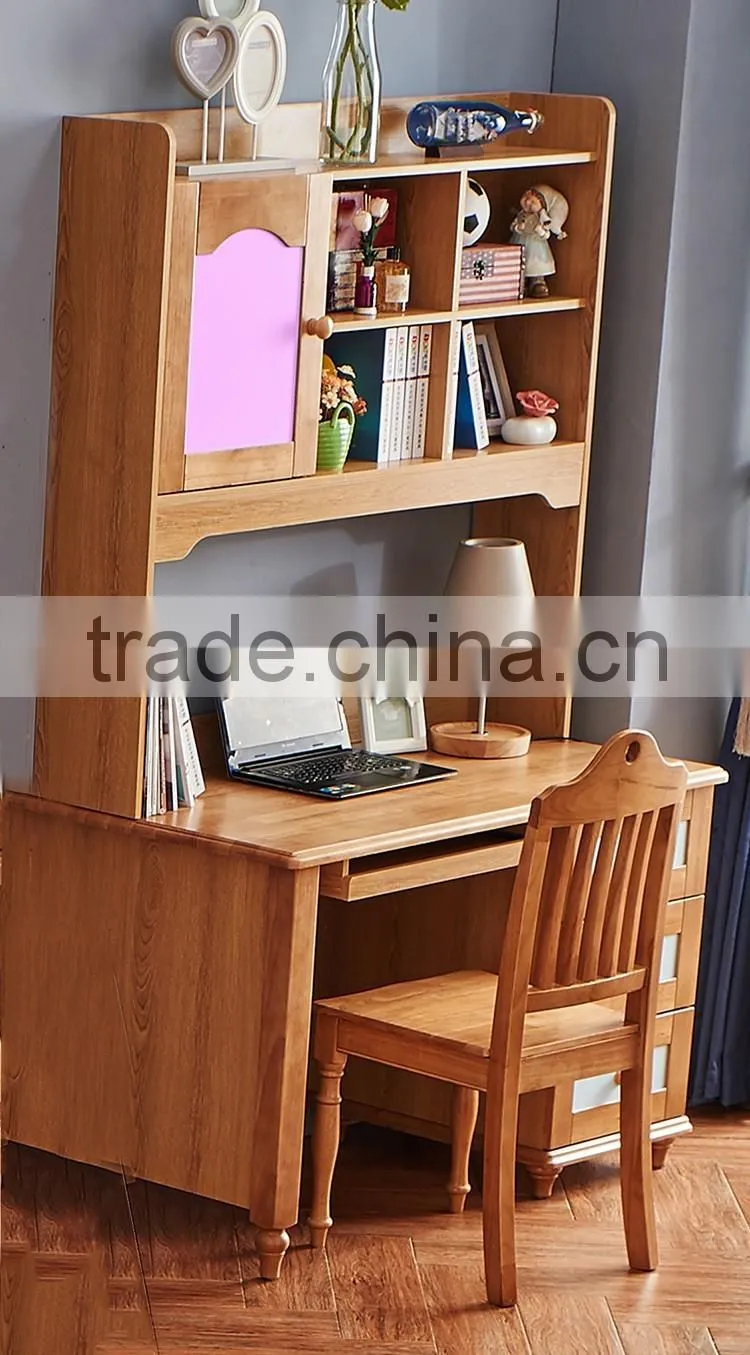 new arrival wooden furniture ergonomic kids study table design