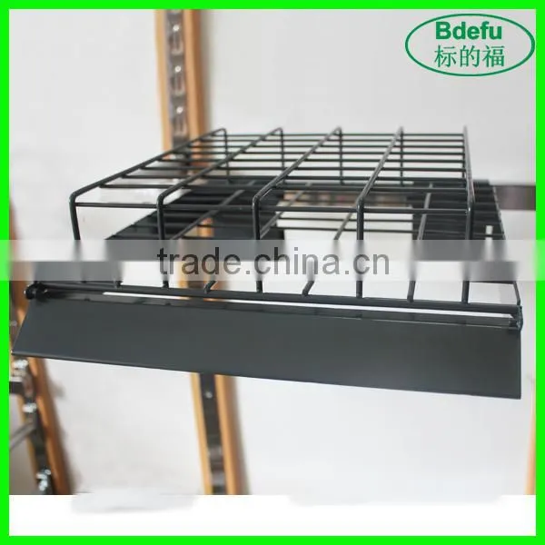 Metal hanging storage wire supermarket baskets,supermarket shelf