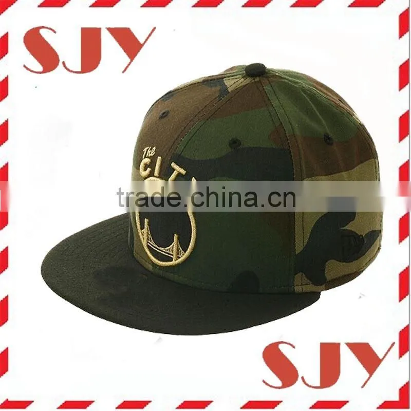 2015 new arrival custom snapback korean baseball short brim hat