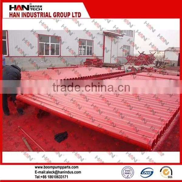 delivery pipe concrete pump ST52 DN125*3M Twin-Wall Pipe CIFA 2.5+2mm