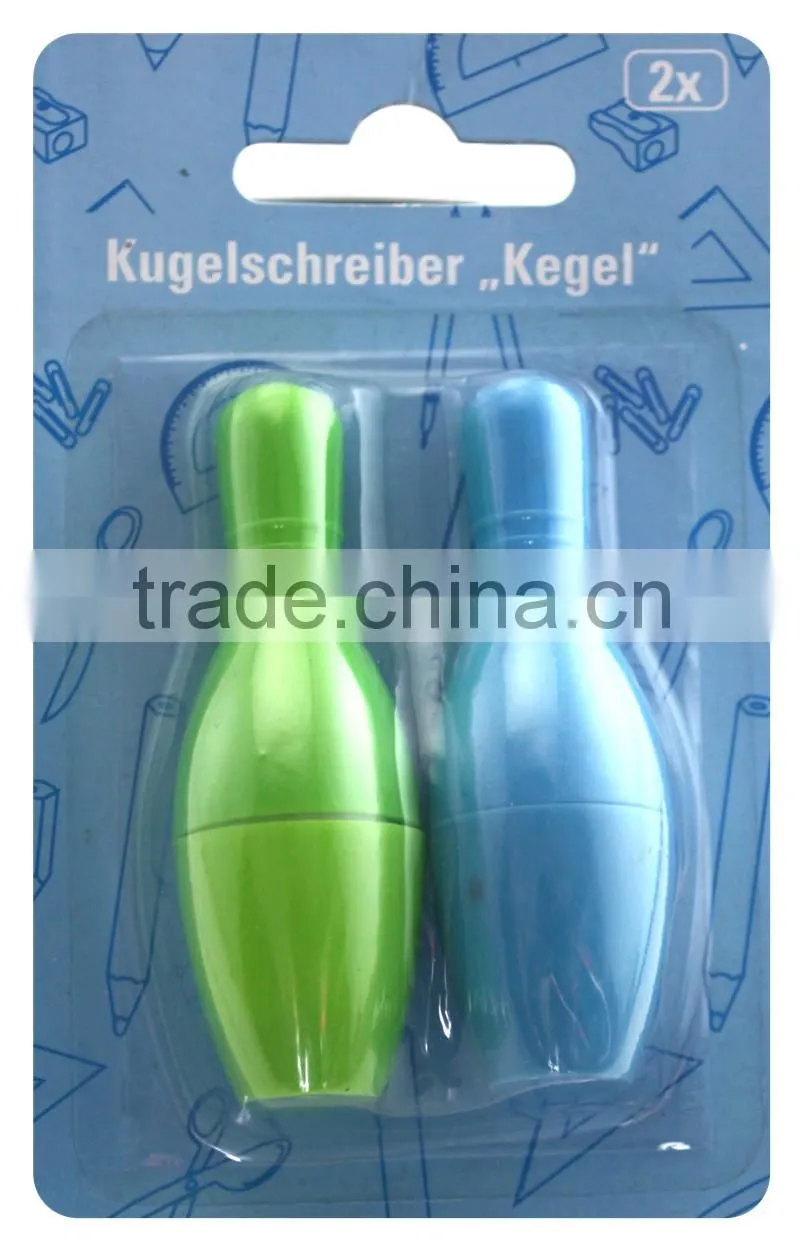 Cute bowling pen/bowling shape ball point pen for promotion