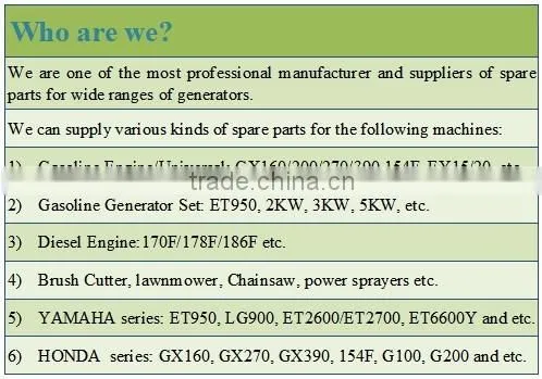 Generator Engine 154F Generator Spare Part Recoil Starter Assembly