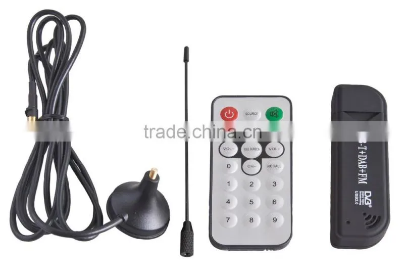 High quality digital DVB-T& ISDB-T external tv tuner with SDR function