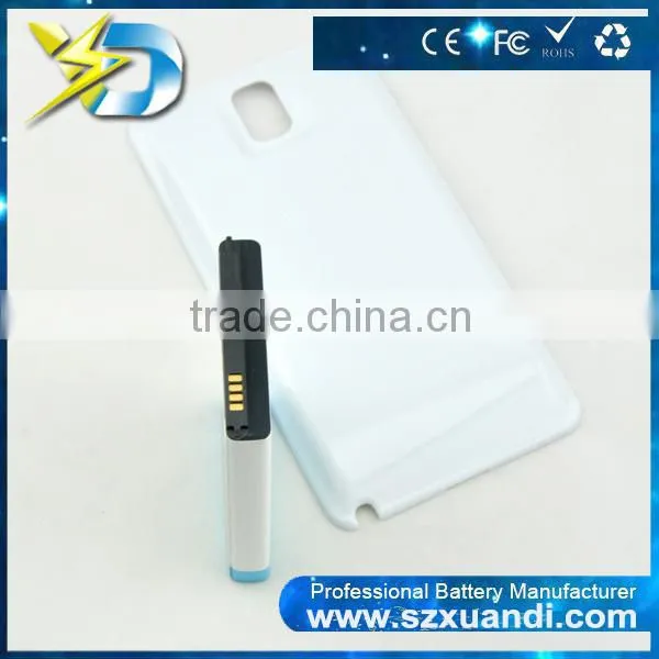 Manufacturer Wholesale Replacement Lithium Thick Battery With Cover Case for note3/n9000 mobile phone