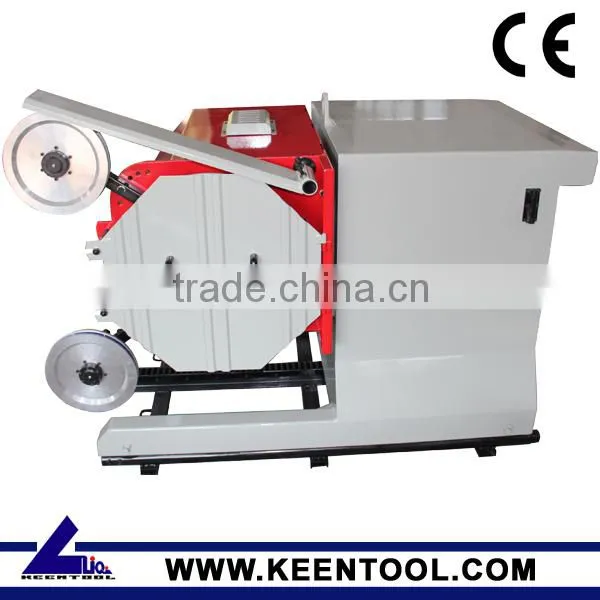 Diamond wire saw machine for travertine quarry