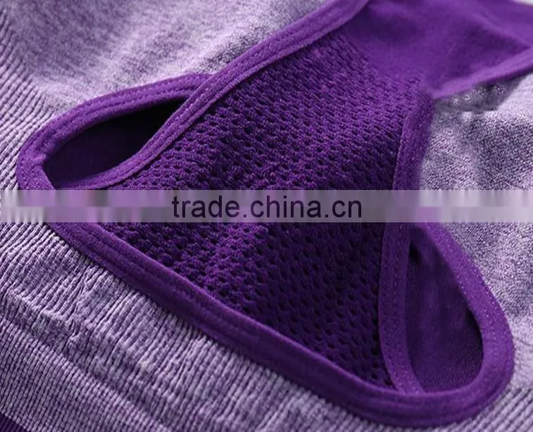 Professional Sports Bra Women Mesh Fake Two-piece Underwear Hot Sexy Push-up Bra Yoga Fitness Vest Workout Running Tank Top Bra