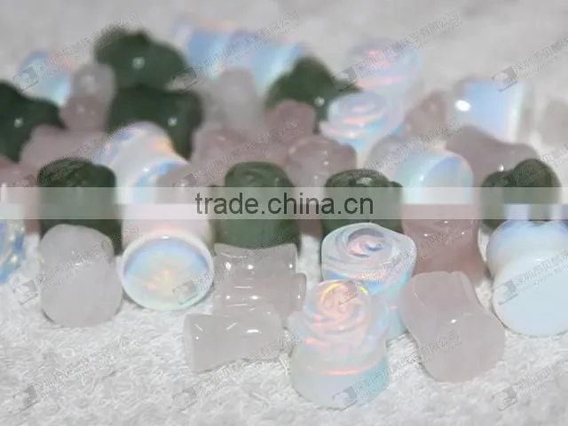 Body piercing jewelry,ear piercing jewelry,gemstone ear plugs