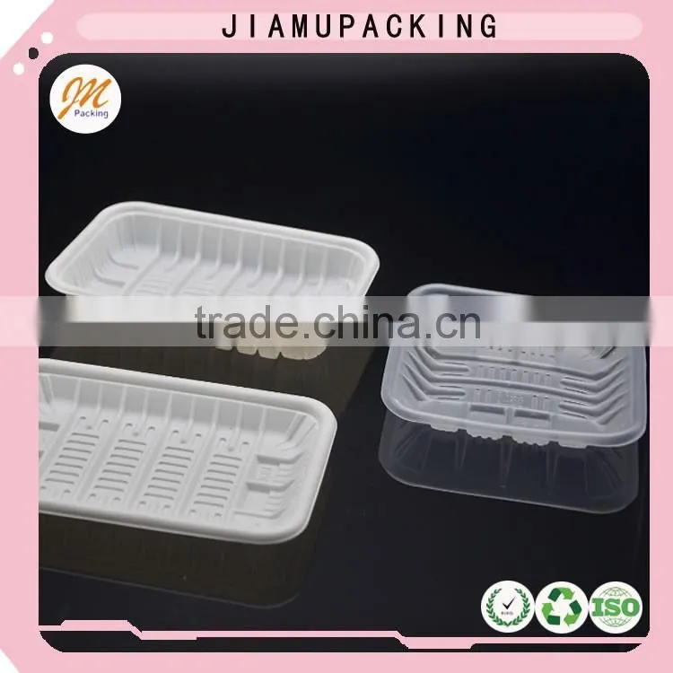 wholesale china like high quality plastic disposable plates for frozen fruit and vegetable
