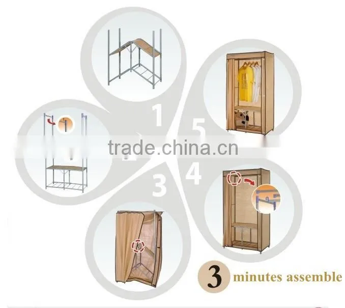 China cheap Modern bedroom modern cloth cabinet