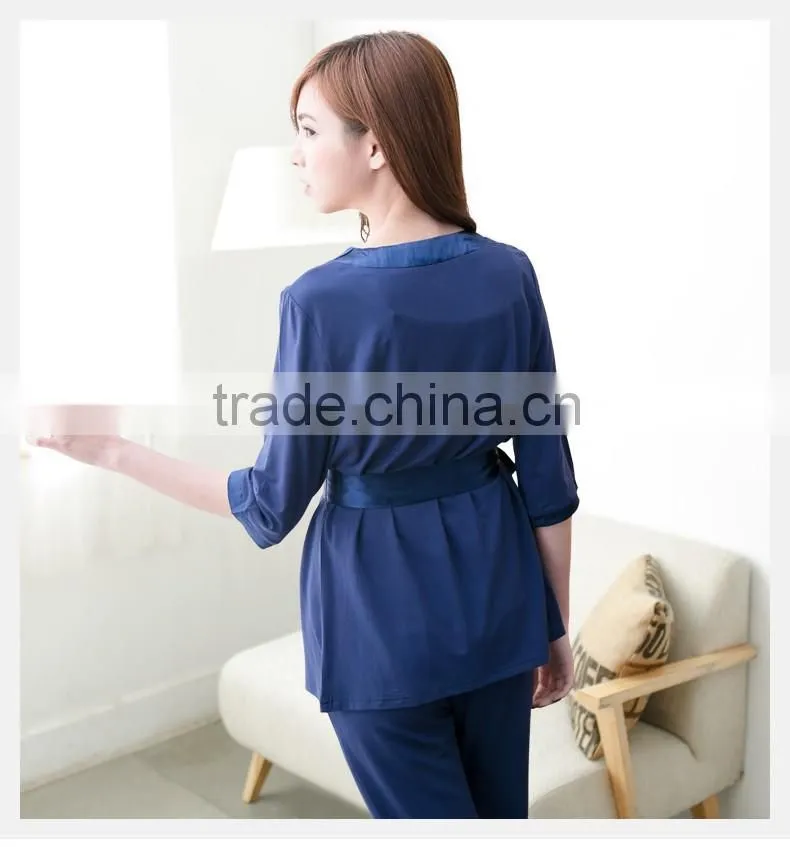 Comfortable three-piece suit Nursing nightgown for Pregnant Women