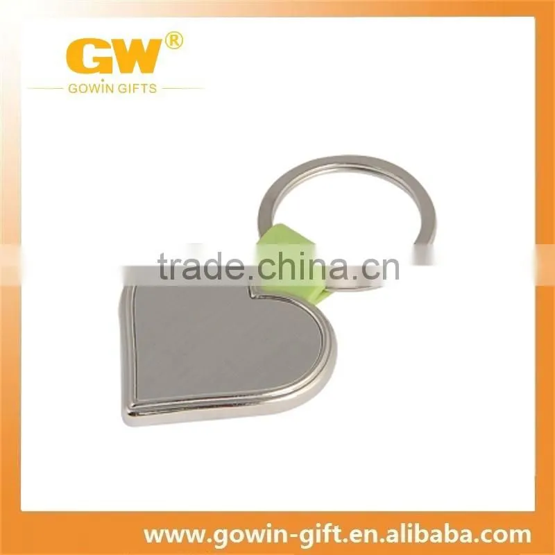 Cheap blank metal keychain/blank laser engraving keychain