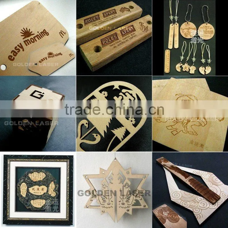 Large Size Laser Engraving Cutting for Wood