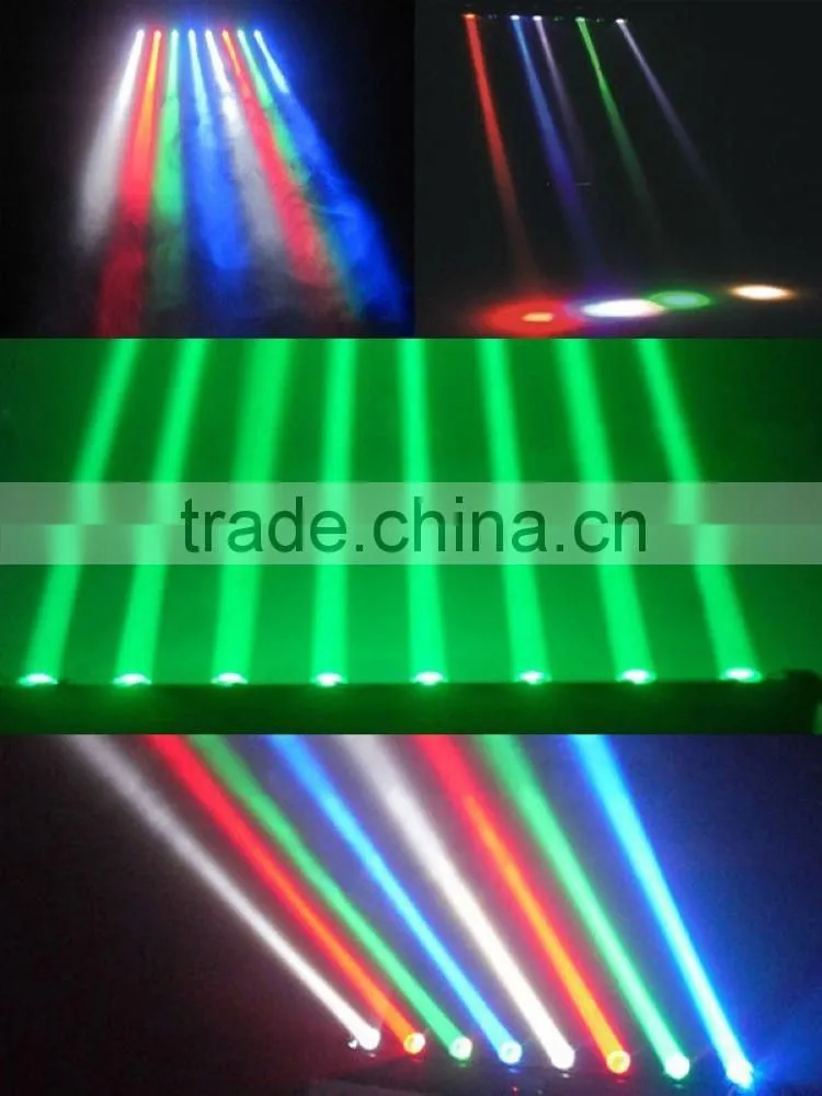 FORYOU Factory Price Sharp 8x12W 8 Heads RGBW 4 IN 1 Led Pixel Beam Moving Bar Light