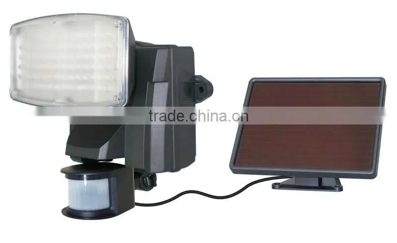 IP44 LED Solar PIR Motion Sensor Security Flood Light with CE