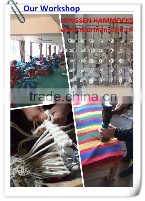 Cotton Rope Hammocks With Spreader Bar