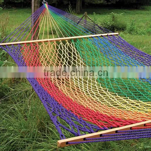 Gerdan XL Classic Colored Woven Rope Hammock