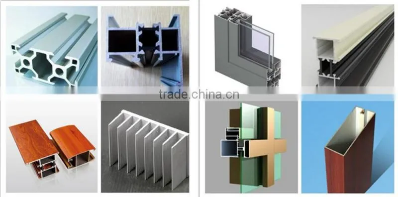 Factory price aluminium profiles for aluminium curtain wall