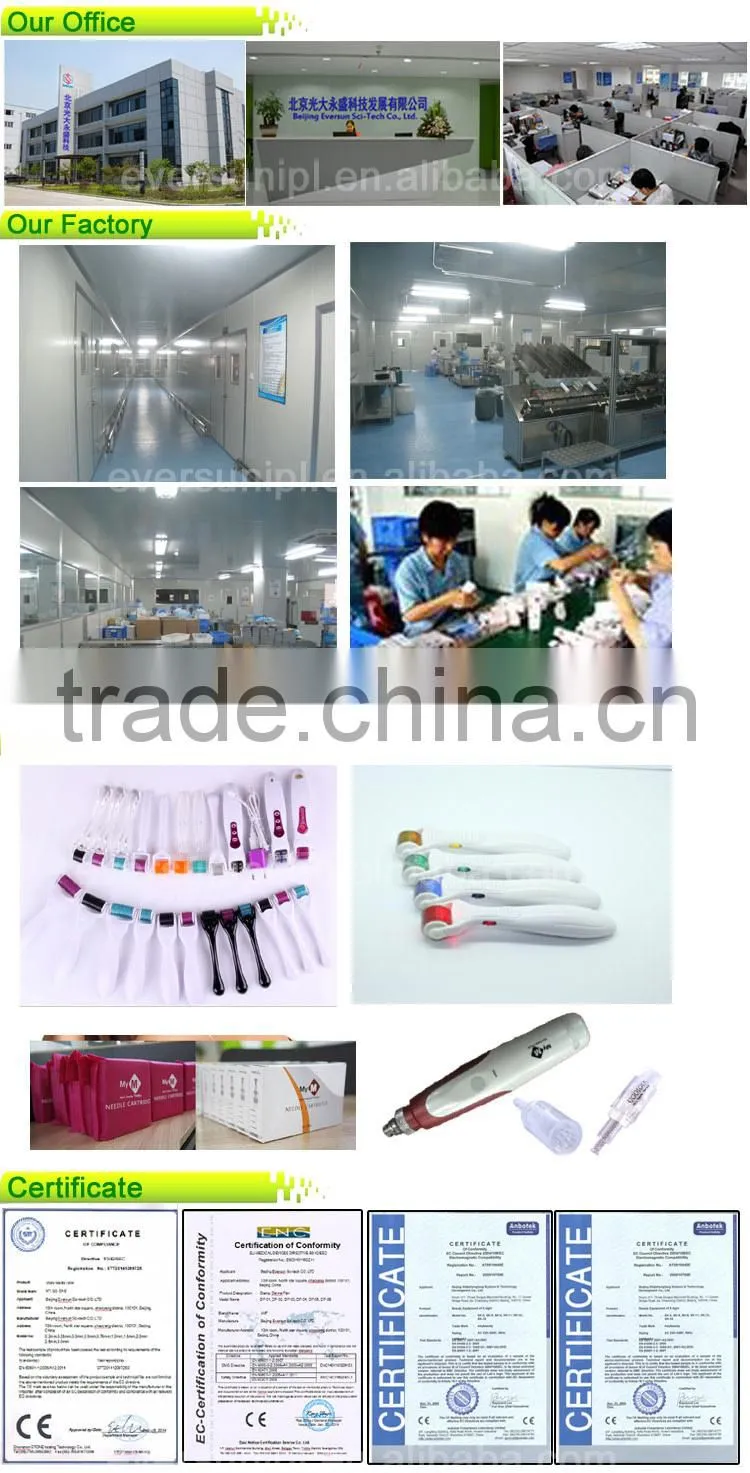 High quality ZGTS derma roller /zgts dermaroller 540 needles dermaroller zgts (Factory price)