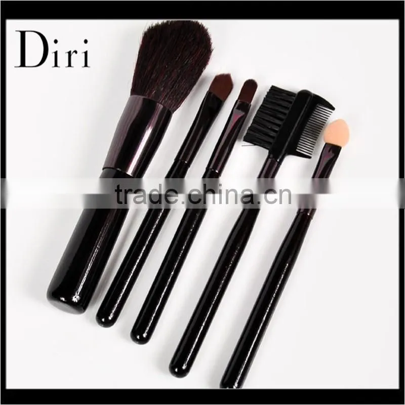 Most popular 8pcs wood handle designer makeup kits
