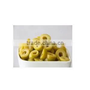 Sliced Green Olives, 100% High Quality of Tunisia Olives, Green Olives,Sliced Table Olives