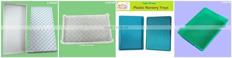 Plastic flat seed tray seedling tray nursery tray